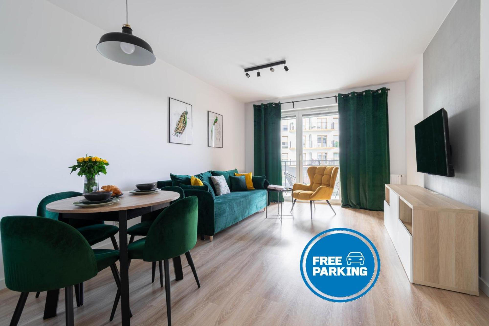 Apartmán Harmony Ceglana - Free Parking - Self Check-in Katovice